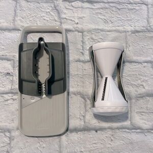 Joseph Joseph Duo Multi-grip Mandoline + Veggetti Spiral Vegetable Cutter